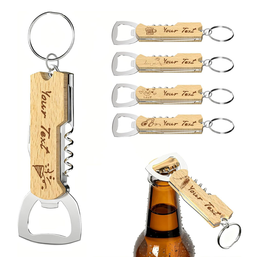 Bottle Opener Keyring - Otwieracz do butelek z grawerowanym logo