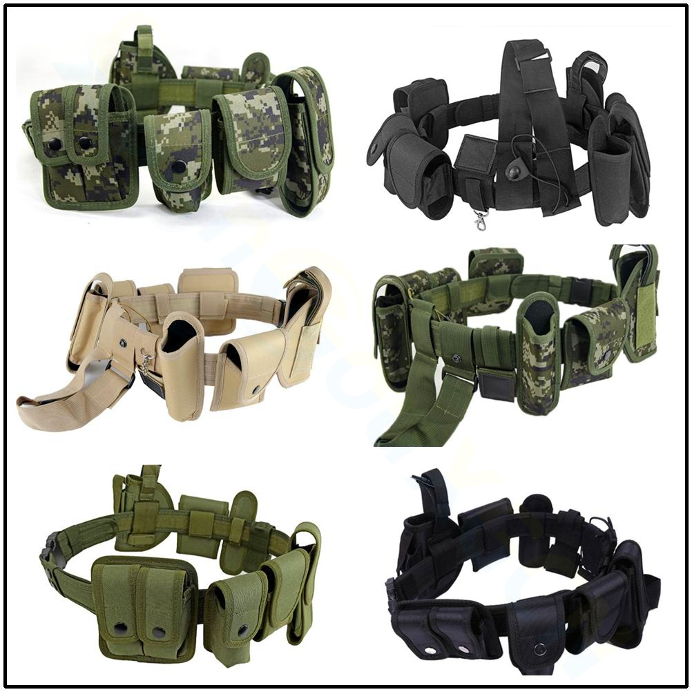 Edc Carry Belt - Zestaw pasów taktycznych na zewnątrz Policja