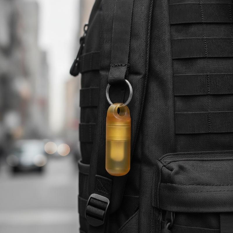 Edc Pill Carry - Mała butelka na pigułki PEI, wielofunkcyjne