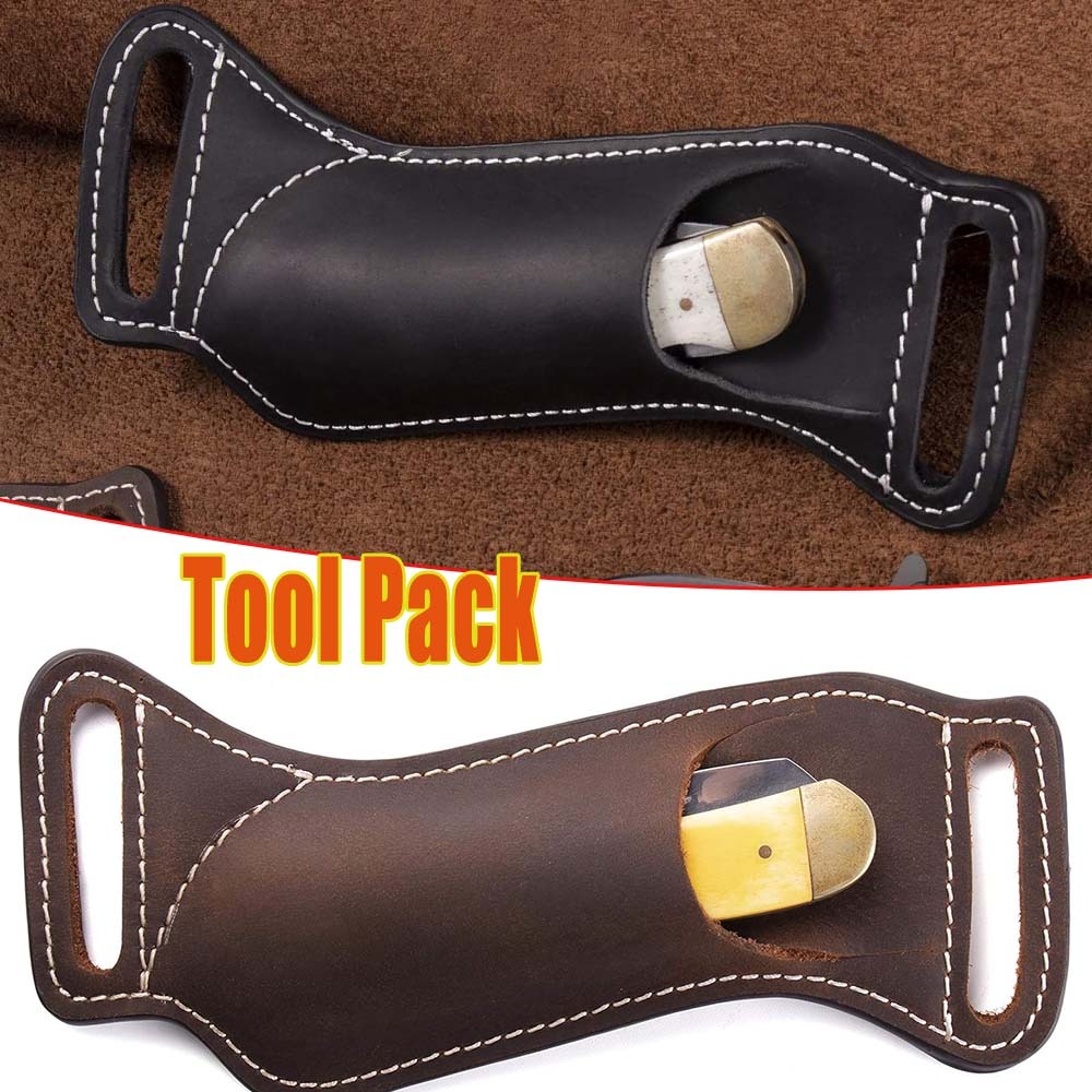 Taktyczna kabura na nóż składa – Leather Edc. Carry Pouch recenzja i cena