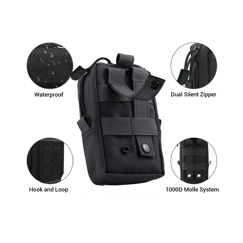 Taktyczna torba biodrowa Molle – Edc Carry Pack recenzja i cena