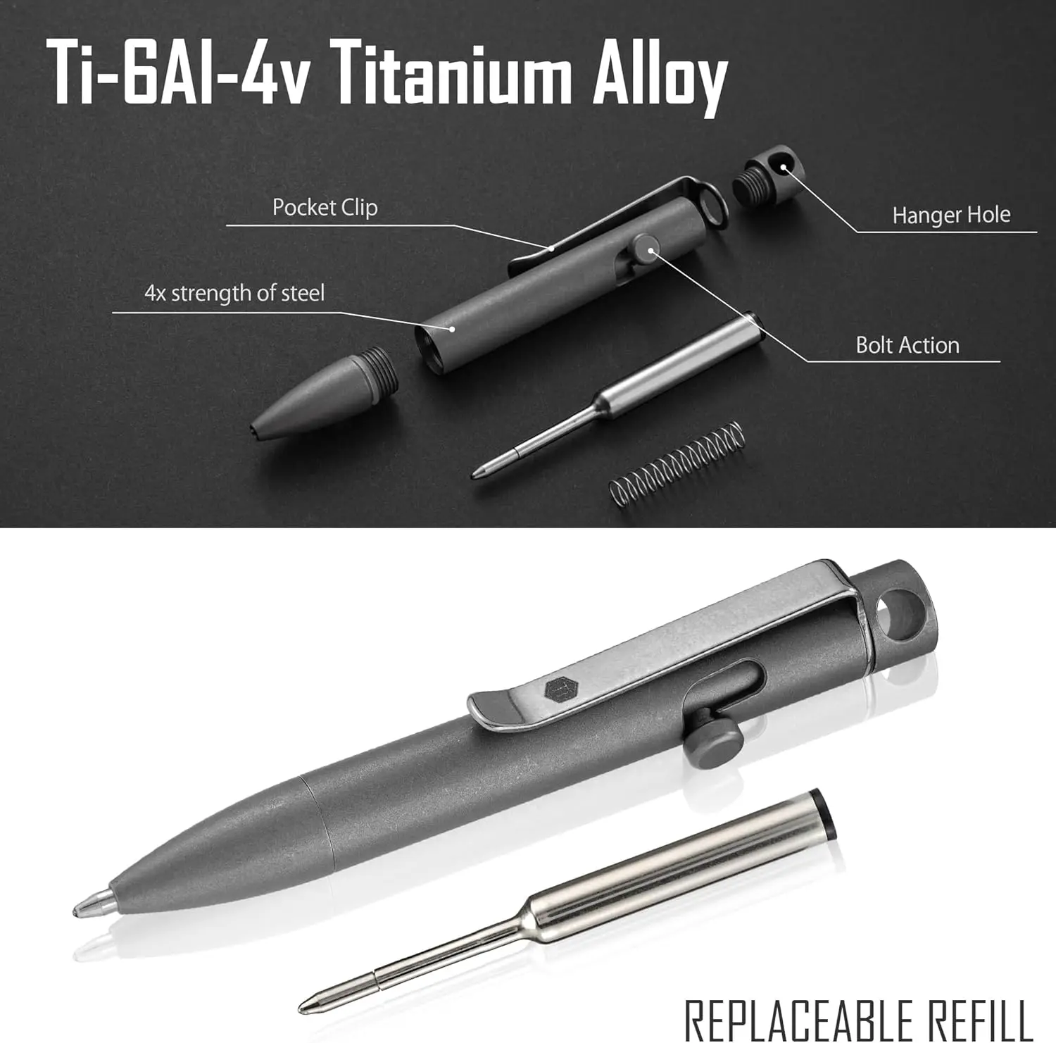 Długopis KeyUnity KP05SW z mec – Edc Carry Pen recenzja i cena