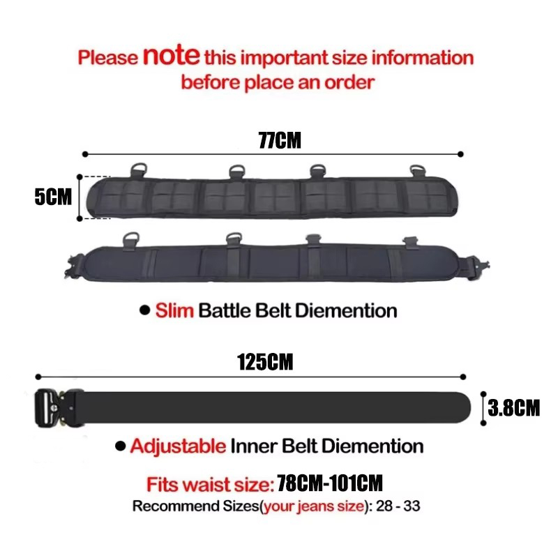 Szybkozłączny taktyczny nylono – Edc Carry Belt recenzja i cena